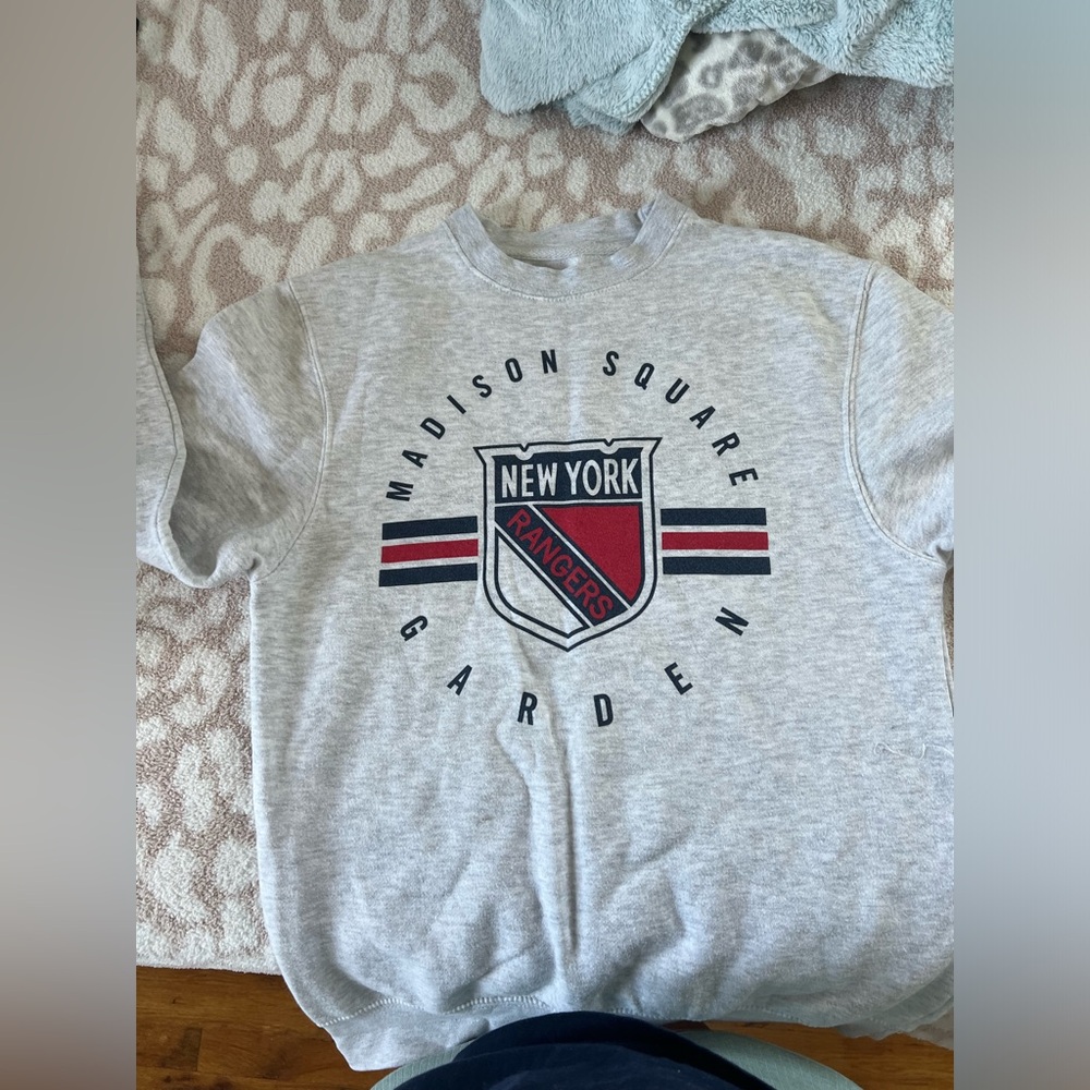 NEW YORK RANGERS CREWNECK